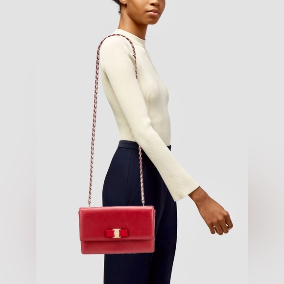 Salvatore Ferragamo Handbags - SALVATORE FERRAGAMO VERA SHOULDER BAG